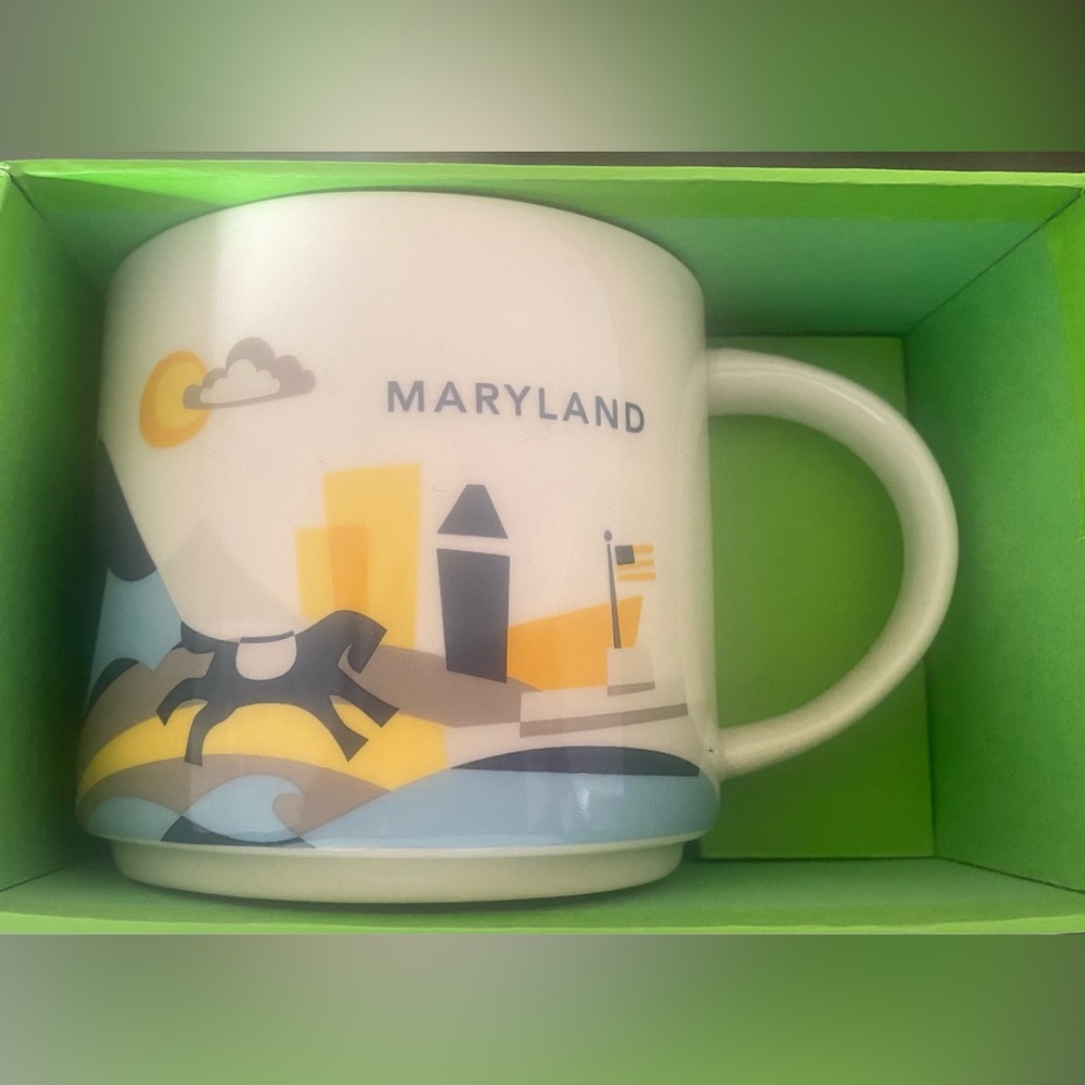 Starbucks “You Are Here” Collection Coffee Mug - Maryland